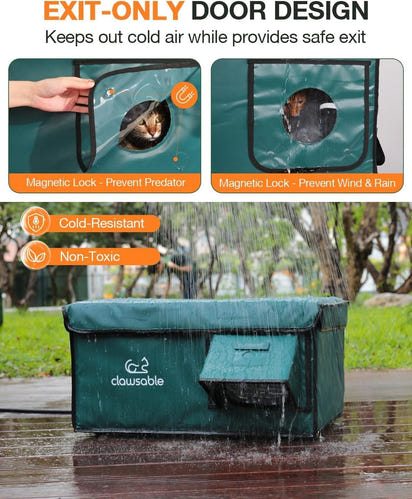 ToastyTail™ Heated Cat Shelter